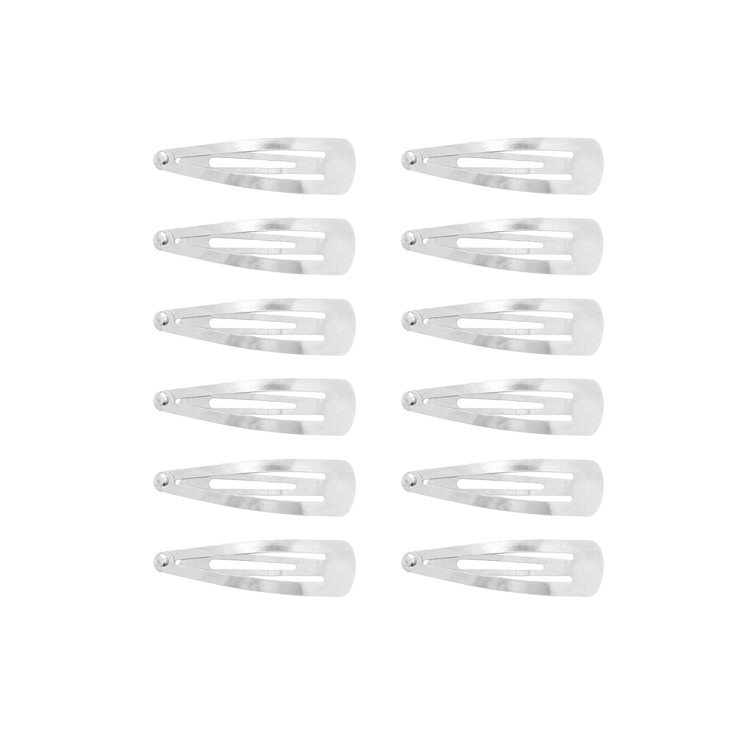 12 on a Card 5cm Metal Snapclips