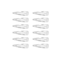 12 on a Card 5cm Metal Hair Snapclips