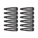 12 on a Card 7cm Metal Hair Snapclips