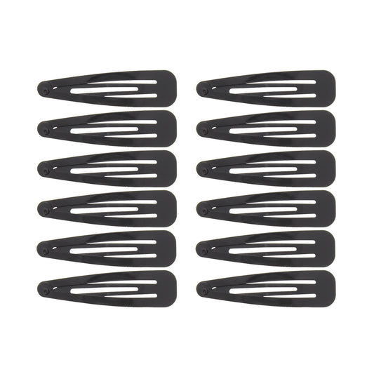 12 on a Card 7cm Metal Snapclips