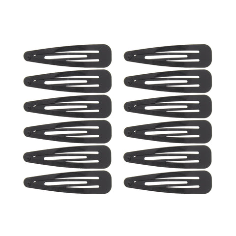 12 on a Card 7cm Metal Snapclips