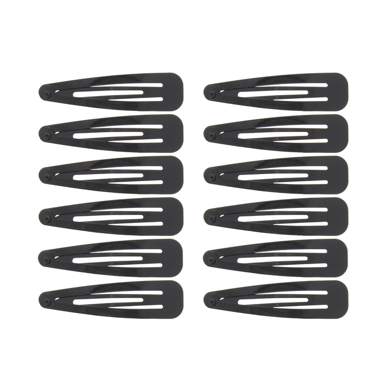 12 on a Card 7cm Metal Snapclips