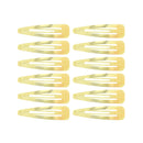 12 on a Card 7cm Metal Hair Snapclips