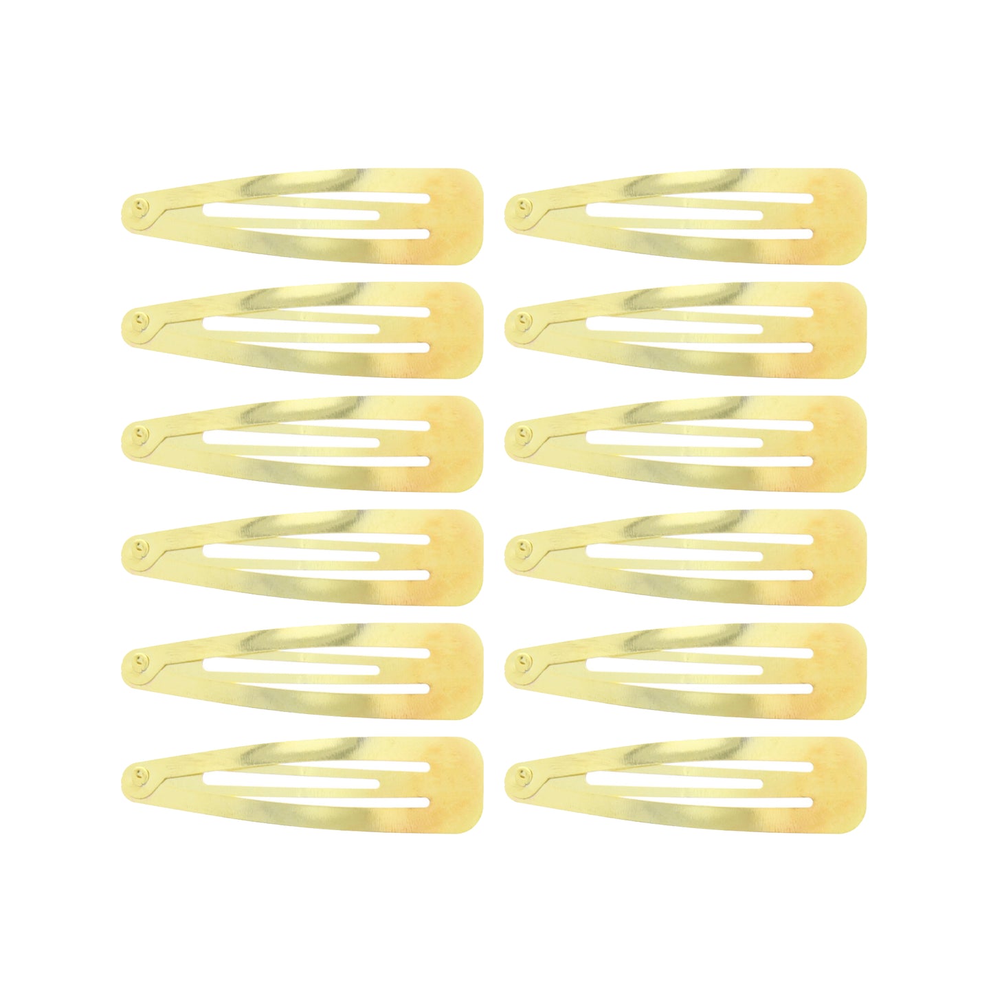 12 on a Card 7cm Metal Snapclips