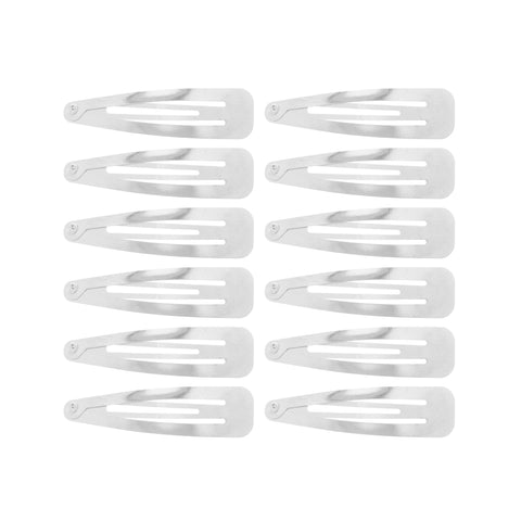 12 on a Card 7cm Metal Snapclips