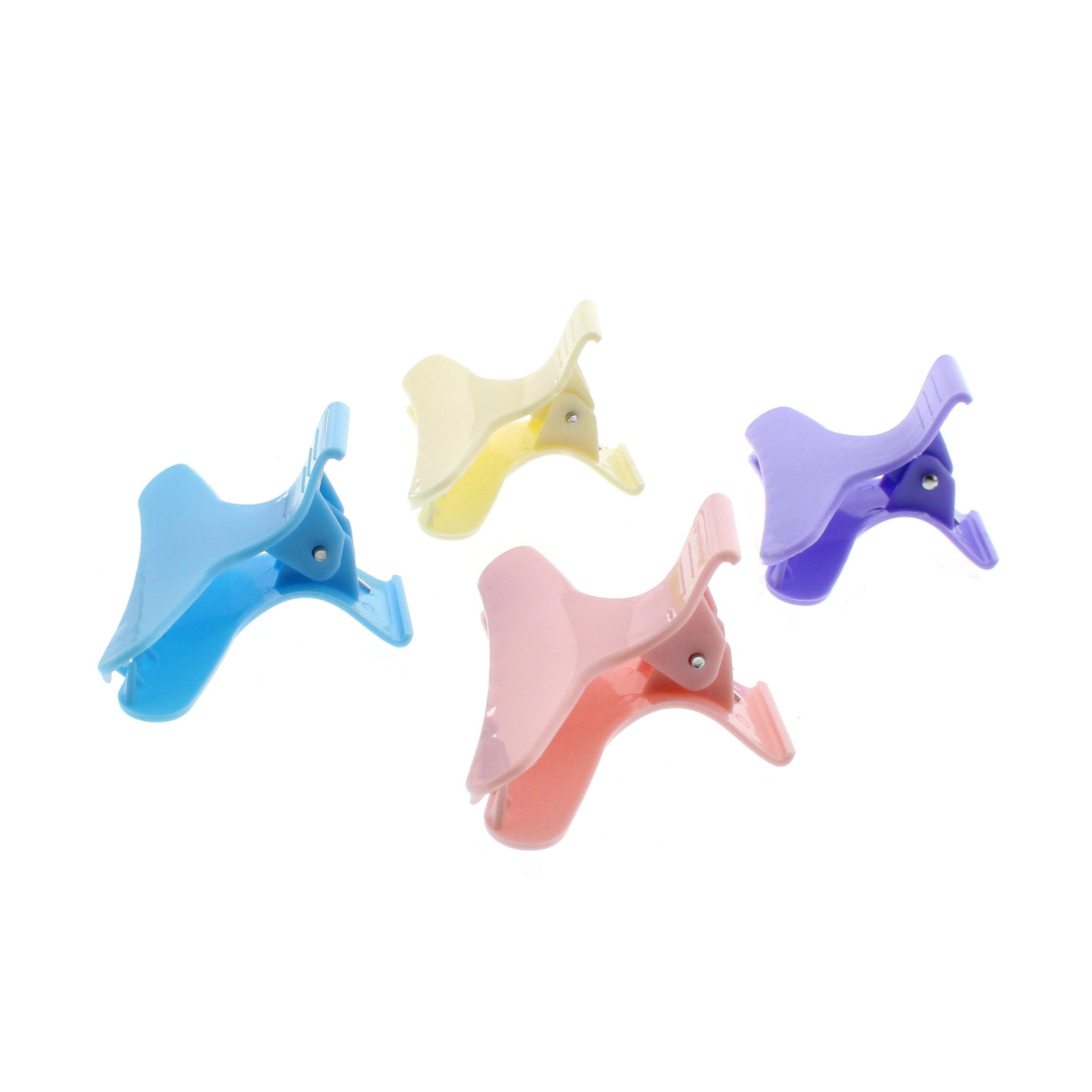 4 Pieces Hairdresser Claw Clips