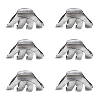 8cm Burnished Metal Octopus Hair Claw Clips