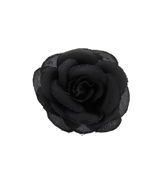 Glitter Roses on Concord Clip & Brooch Hair Pin