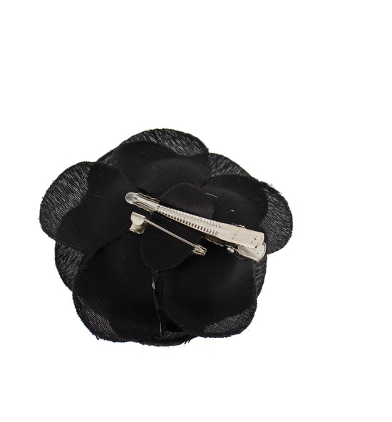 Glitter Roses on Concord Clip & Brooch Hair Pin