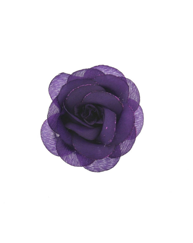 Glitter Roses on Concord Clip & Brooch Pin