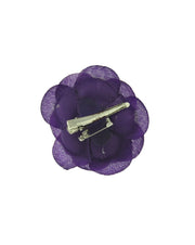 Glitter Roses on Concord Clip & Brooch Pin