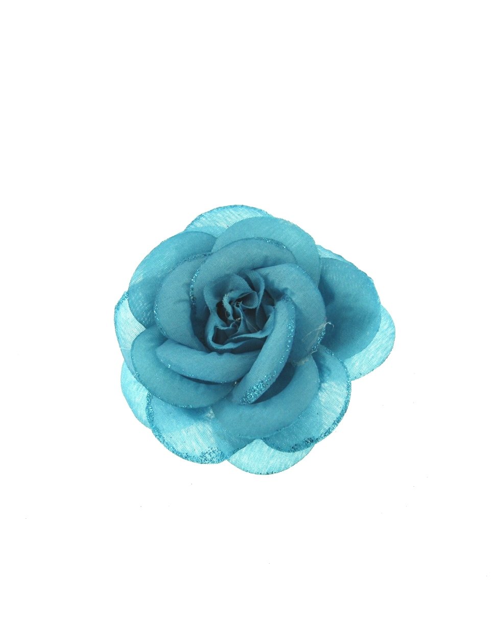 Glitter Roses on Concord Clip & Brooch Hair Pin