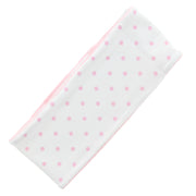 Reversible Polka Dot & Stripes White Headband