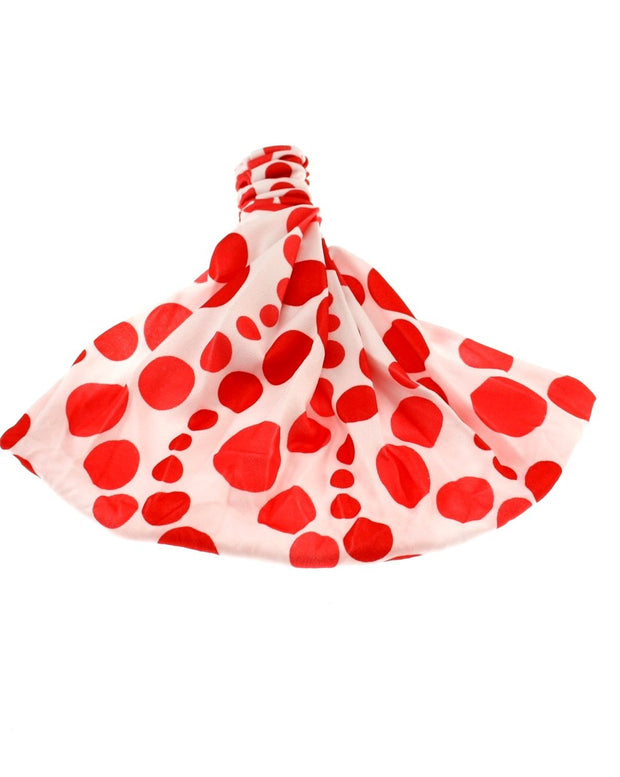 Coloured Spots on White 3 in 1 Headbands