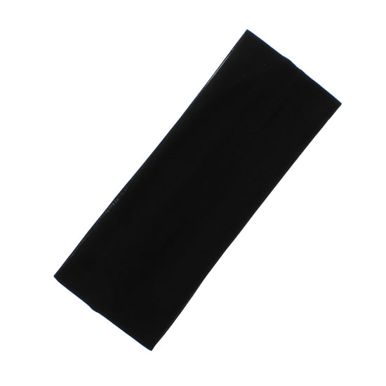 9cm Width Black Lycra Headband