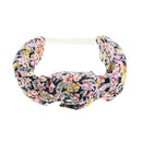 4.5cm Floral Print Vintage Knotted Headband
