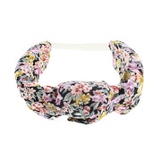 4.5cm Floral Print Vintage Knotted Headband - 5 Styles to Choose From