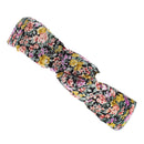 4.5cm Floral Print Vintage Knotted Headband