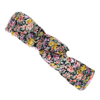 4.5cm Floral Print Vintage Knotted Headband