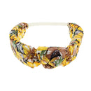 4.5cm Floral Print Vintage Knotted Headband