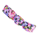 4.5cm Floral Print Vintage Knotted Headband