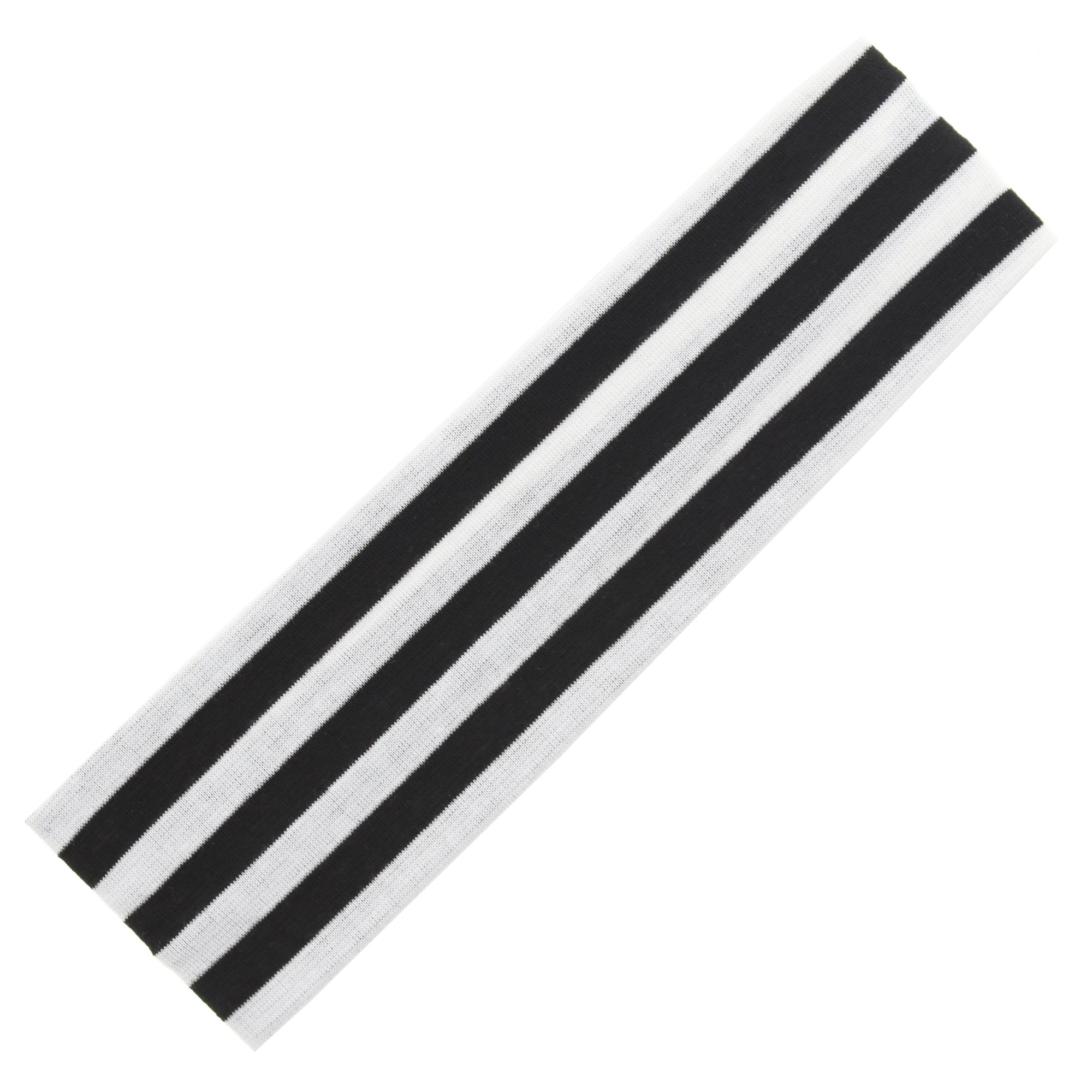 Black & White Stripe Headband