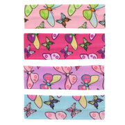 Assorted Butterfly Print Headbands