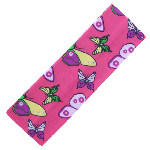 Assorted Butterfly Print Headbands