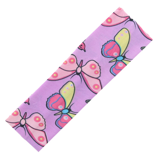 Assorted Butterfly Print Headbands