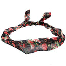 Floral Print Chiffon Wire Headband