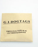 Dogtags in Envelope