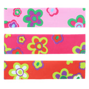 Assorted Flower Print Headbands