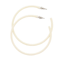 Plastic Hoop Earrings