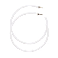 Plastic Hoop Earrings