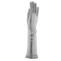 Long Metallic Gloves