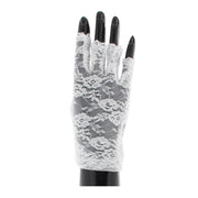Short Lace Fingerless Gloves