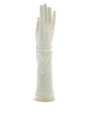 Long Satin Bridal Gloves