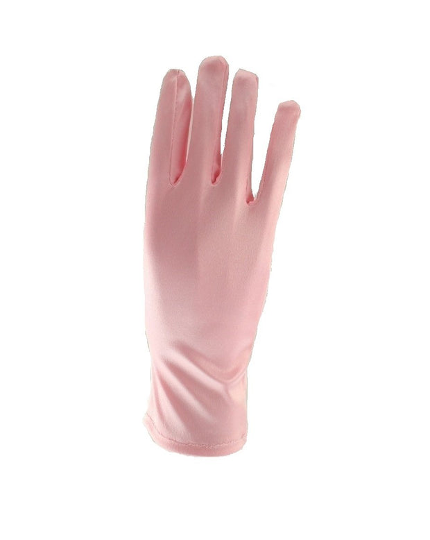 Short Satin Gloves