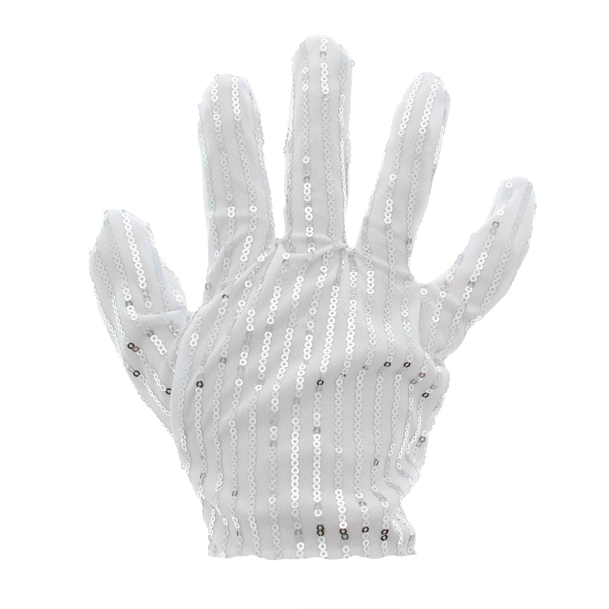 King of Pop White Sequin Universal Glove