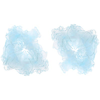 Pair of Ruffle Hair Scrunchies