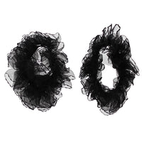 Pair of Ruffle Hair Scrunchies