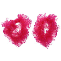 Pair of Ruffle Hair Scrunchies
