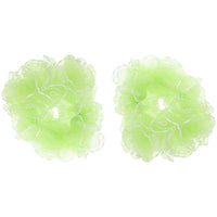 Pair of Ruffle Hair Scrunchies