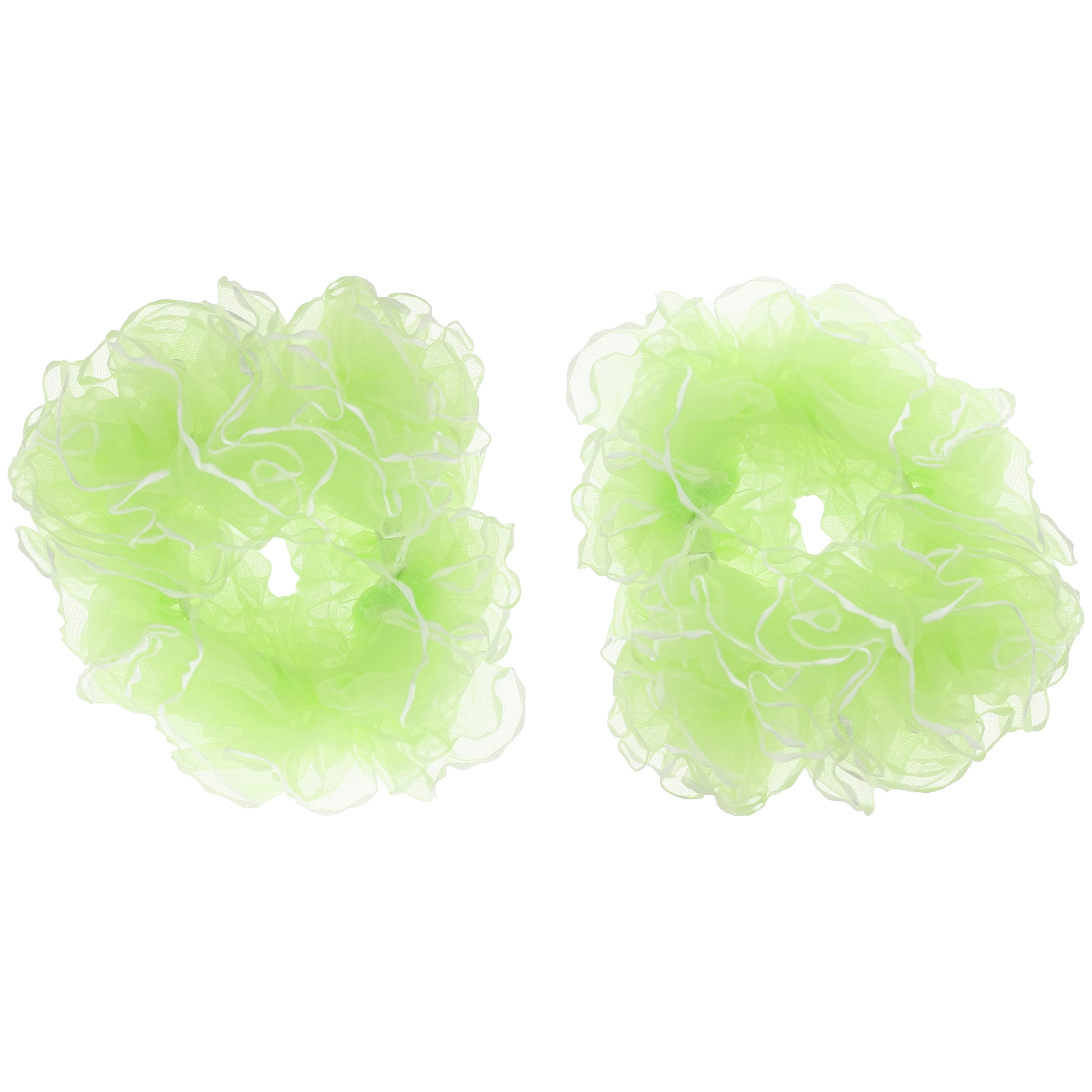 Pair of Ruffle Hair Scrunchies