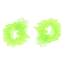 Pair of Ruffle Hair Scrunchies