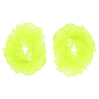 Pair of Ruffle Hair Scrunchies