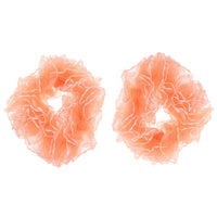 Pair of Ruffle Hair Scrunchies