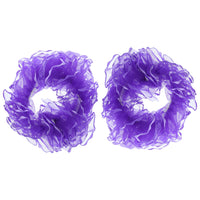 Pair of Ruffle Hair Scrunchies