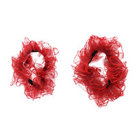 Pair of Ruffle Hair Scrunchies