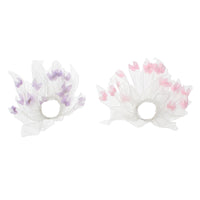 Pair of Pastel Windmill Scrunchies with Bows